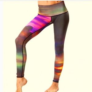 Teeki Cloud sunset Yoga leggings